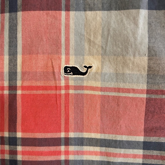Vineyard Vines pastel plaid button down - Picture 2 of 3